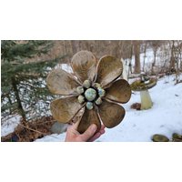 Dekorative Keramik Gartenblume Einzigartige Yard Art von KbOriginalsetc