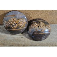 Autumn Pottery Salz - Und Pfefferstreuer Set Einzigartige Tischdeko von KbOriginalsetc