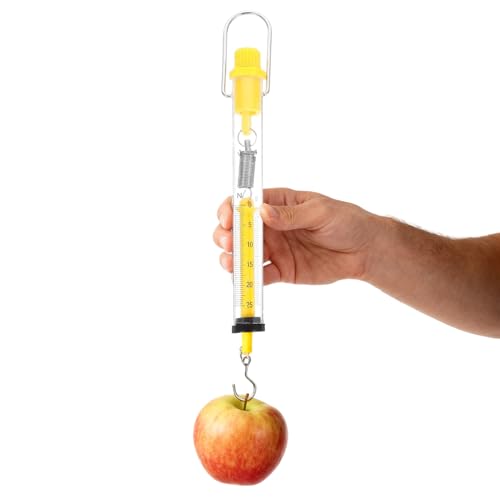 Tubular Spring Scale - 2,5N Federwaage Kapazität,Tragbares Kraftmessgerät - Für Physik Labor Experimente Bildung Studenten Tubular Spring Scale - 2,5N Federwaage Kapazität,Tragbares Kraftmessgerät - Für Physik Labor Experimente Bildung Studenten von Kbnuetyg