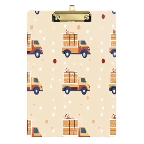 Kcldeci Acryl-Klemmbrett im Auto-Design, A4-Größe, Klemmbretter für Klassenzimmer, Krankenpflege, Hartfaserplatte für Bürobedarf, Schule, Gold, 30,5 x 22,9 cm Kcldeci Acryl-Klemmbrett im Auto-Design, A4-Größe, Klemmbretter für Klassenzimmer, Krankenpflege, Hartfaserplatte für Bürobedarf, Schule, Gold, 30,5 x 22,9 cm von Kcldeci