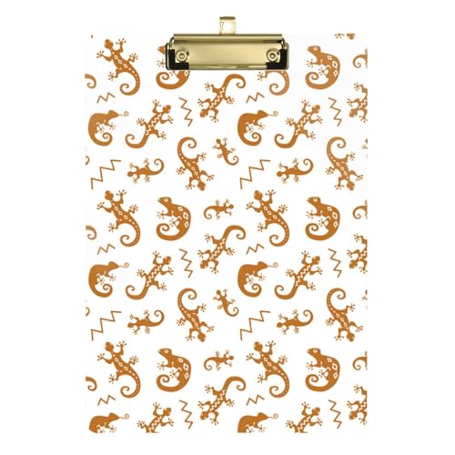 Kcldeci Eidechsen und Chamäleons Acryl-Klemmbretter, Standard-A4, Briefgröße, Klemmbrett für Klassenzimmer, Schule und Büro, für Kinder, Studenten, Lehrer, Silber, 30,5 x 22,9 cm Kcldeci Eidechsen und Chamäleons Acryl-Klemmbretter, Standard-A4, Briefgröße, Klemmbrett für Klassenzimmer, Schule und Büro, für Kinder, Studenten, Lehrer, Silber, 30,5 x 22,9 cm von Kcldeci