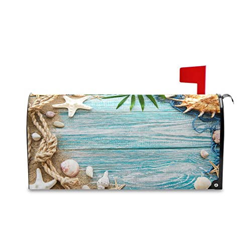 Kcldeci Magnetische Briefkastenabdeckung - Standardgröße: 45,7 x 53,3 cm, Polyesterfaser, Magnetstreifen, Einfache Montage, Heimdekoration, Mehrfarbig von Kcldeci