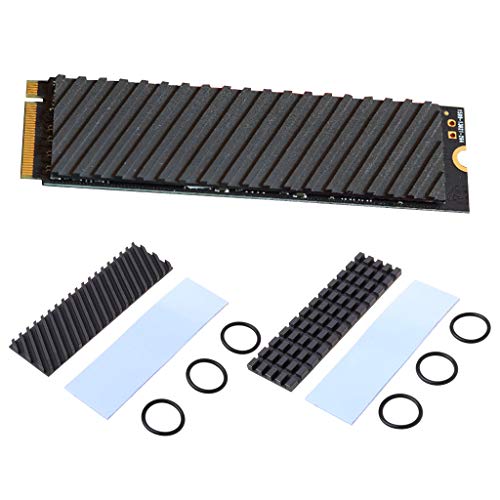 Kcnsieou Pure Copper Graphene Heatsink M.2 2280 PCI-E NVME SSD Thermal Pad Kühler von Kcnsieou