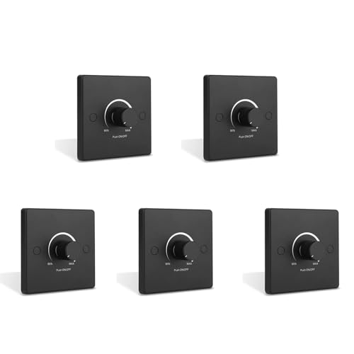 Kcvzitrds 5 x RV Light Dimmer Light Switch Bedienfeld 12-24 V 5 A Universal PWM Dimmer Niederspannung Dimmer Kcvzitrds 5 x RV Light Dimmer Light Switch Bedienfeld 12-24 V 5 A Universal PWM Dimmer Niederspannung Dimmer von Kcvzitrds