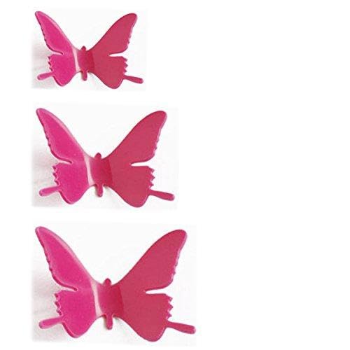 Kcvzitrds Aufkleber 3D DIY Wand Schmetterling Dekoration für Innenräume Schlafzimmer Dekoration 12 Stück C4 Kcvzitrds Aufkleber 3D DIY Wand Schmetterling Dekoration für Innenräume Schlafzimmer Dekoration 12 Stück C4 von Kcvzitrds
