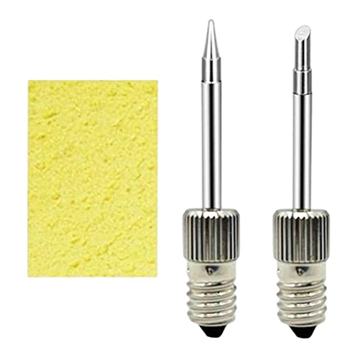 Kcvzitrds LöTspitzen USB-LöTkolbenkopf -LöTkolbenspitzen SchweißKopf für E10-Schnittstelle (Spitze B + Spitze C) von Kcvzitrds