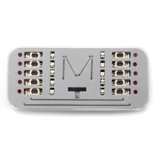 Kcvzitrds V2 PCB-Stabilisator, Schraubstabilisator, 1,2 mm, für mechanische Tastatur, 2U 6,25U 7U 2X 6,25X 7X(A) einfach zu bedienen von Kcvzitrds