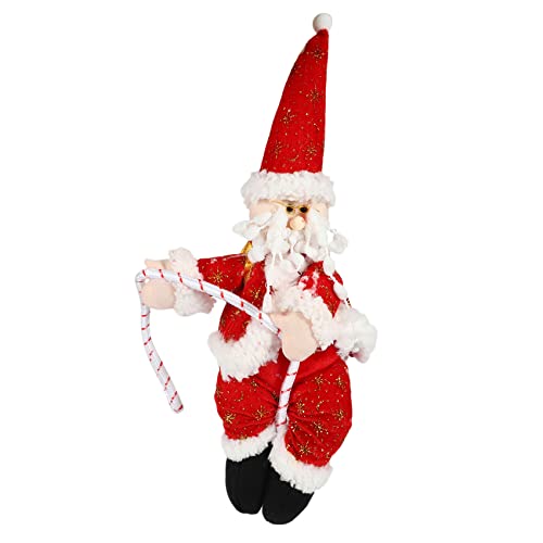 Kcvzitrds Weihnachtsdekoration, Weihnachtsmann, Klettern, Seil, Puppe, Dekoration, Geschenk, Spielzeug, Dekoration für Weihnachten Kcvzitrds Weihnachtsdekoration, Weihnachtsmann, Klettern, Seil, Puppe, Dekoration, Geschenk, Spielzeug, Dekoration für Weihnachten von Kcvzitrds