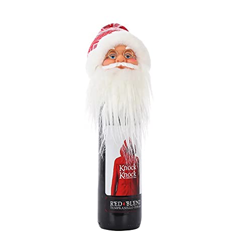 Kcvzitrds Weihnachtsdekoration für Weinflaschen, Rotweindeckel, Santa Schneemann, Flaschen-Set, Weinbeutel, Dekoration für Restaurant B Kcvzitrds Weihnachtsdekoration für Weinflaschen, Rotweindeckel, Santa Schneemann, Flaschen-Set, Weinbeutel, Dekoration für Restaurant B von Kcvzitrds