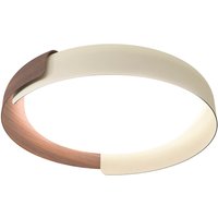 Kdln Dala LED Deckenleuchte Sand / Holz von Kdln