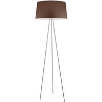 Kdln Tripod Stehleuchte grau, Schirm: mokka Kdln Tripod Stehleuchte grau, Schirm: mokka von Kdln