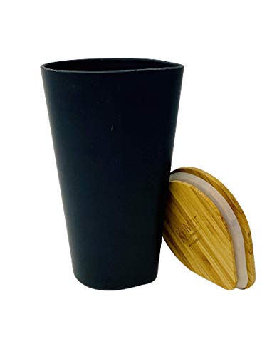 Vase (950 ml Schwarz) von KeMar Kitchenware