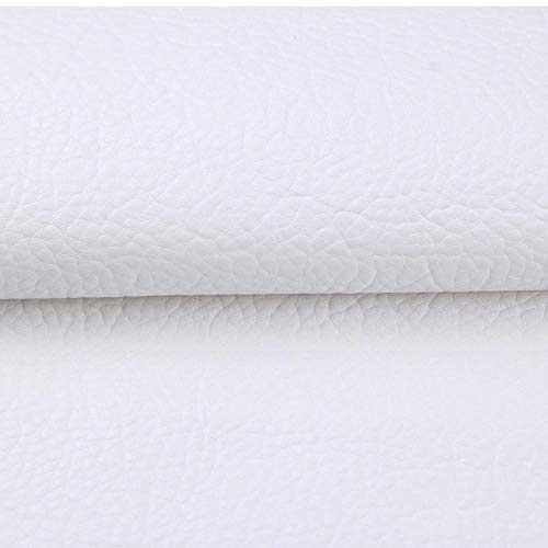 Leder Patch Kit Selbstklebende Lederflicken Weiß 42X138CM Aufkleber Patch Repair Lederreparatur Set Leder, Vinyl & Kunstleder Reparieren Kit Für Autositze von KeZheXi