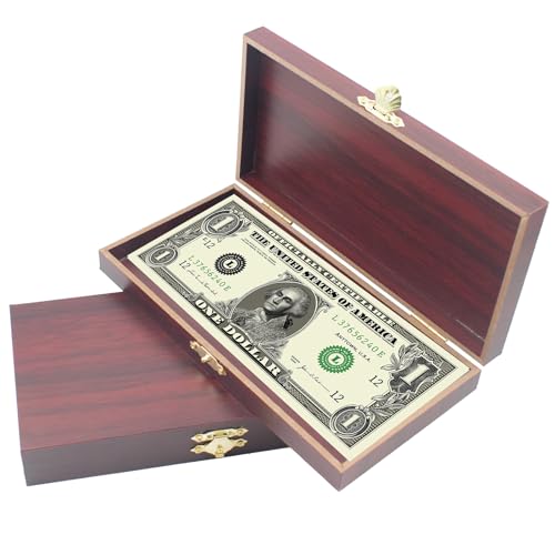 2 Stück Spardose Holz Geldkassette aus holz mit Schloss Aufbewahrungsbox Holzbox Bargeldorganisator Geldaufbewahrungsbox Geldorganisator für Bargeld 19,5x10x3 cm von KeaJuidy