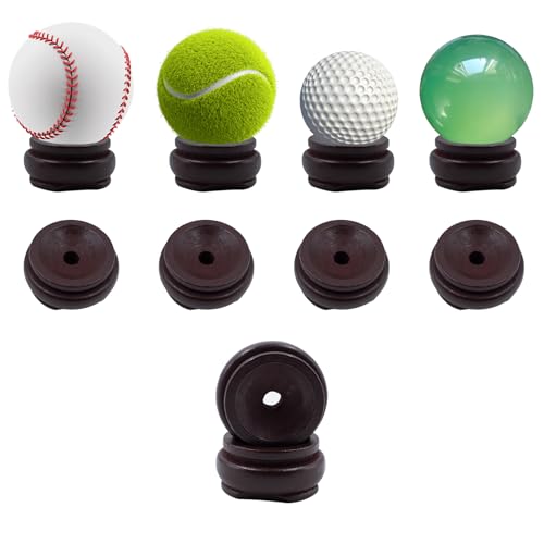 KeaJuidy 10 Stück Holz Ballhalter Runder Ausstellungsständer Kugelständer Kristallkugel Steinkugel Basis Display Sockel für Golfball Tennis Murmeln Sammlungen 4,1cm KeaJuidy 10 Stück Holz Ballhalter Runder Ausstellungsständer Kugelständer Kristallkugel Steinkugel Basis Display Sockel für Golfball Tennis Murmeln Sammlungen 4,1cm von KeaJuidy