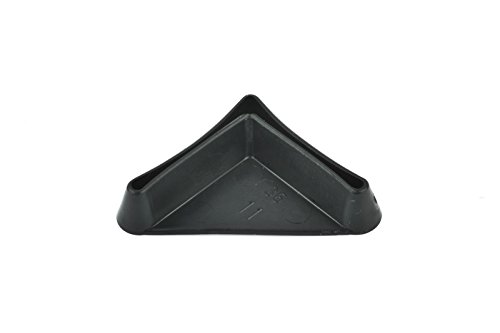 Endkappen. Winkelfüße für Winkelprofile, Made in Germany (Schwarz, 36x36mm, 36 Stücke) von Keay Vital Parts
