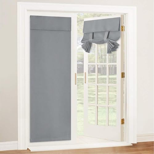 Kebinmaoyi Französische Türvorhänge, Verdunkelungsvorhänge, Polyestervorhänge, Sichtschutz und Dekoration, geeignet für Schlafzimmer, Wohnzimmer, Küche,Badezimmer Hellgrau 66x193cm Kebinmaoyi Französische Türvorhänge, Verdunkelungsvorhänge, Polyestervorhänge, Sichtschutz und Dekoration, geeignet für Schlafzimmer, Wohnzimmer, Küche,Badezimmer Hellgrau 66x193cm von Kebinmaoyi