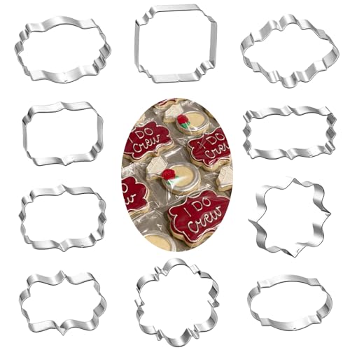 Keboyoe 10 Stück Ausstechformen Edelstahl Keksausstecher Set Plätzchenformen Ausstechformen Set Plätzchen Ausstecher Geometrische Ausstechformens für Kekse für Plätzchen Backform Fondant Keboyoe 10 Stück Ausstechformen Edelstahl Keksausstecher Set Plätzchenformen Ausstechformen Set Plätzchen Ausstecher Geometrische Ausstechformens für Kekse für Plätzchen Backform Fondant von Keboyoe