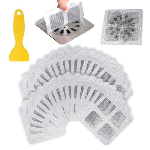 Keboyoe 150 Stücke Abfluss Haarfänger Dusche Einweg Haarsieb Dusche Abfluss Netz Aufkleber Floor Drain Sticker Duschablauf Haarfänger Mesh Aufkleber Abflusssieb für Dusche, Waschbecken, Küche 10*10cm Keboyoe 150 Stücke Abfluss Haarfänger Dusche Einweg Haarsieb Dusche Abfluss Netz Aufkleber Floor Drain Sticker Duschablauf Haarfänger Mesh Aufkleber Abflusssieb für Dusche, Waschbecken, Küche 10*10cm von Keboyoe