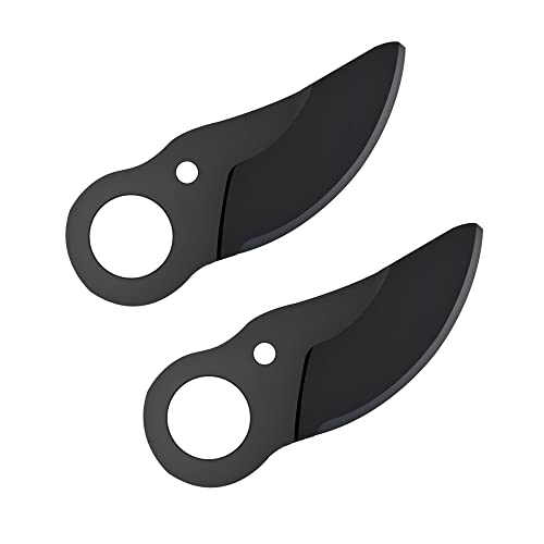 Kebtek Ersatzklinge für elektrische Astschere KT940, SK5 Hartstahl mit Teflonbeschichtung, Max Schnittdurchmesser 40mm (2 Pack Upper Blade) von Kebtek
