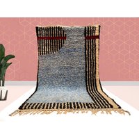Kechart - Beni Ourain Handgewebter Teppich, Bio Wolle, Atlasgebirge Handgefertigter Teppich von KechartMarrakechArt