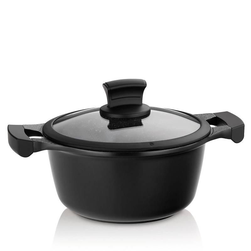 Keck & Lang Kochtopf in Schwarz von Keck & Lang
