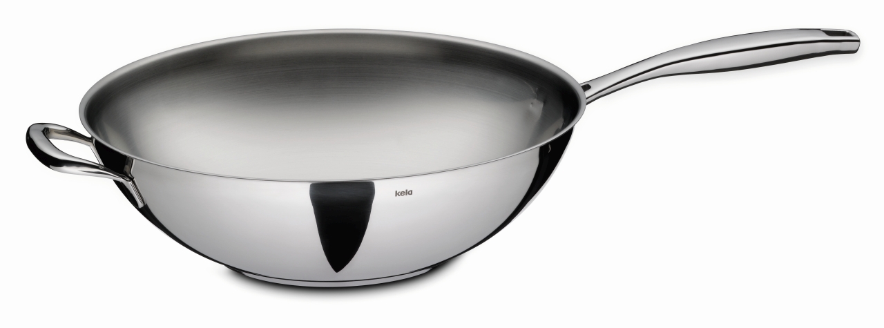 Keck & Lang Wok Flavoria ca. 5 Liter in Farbe silber glänzend Keck & Lang Wok Flavoria ca. 5 Liter in Farbe silber glänzend von Keck & Lang