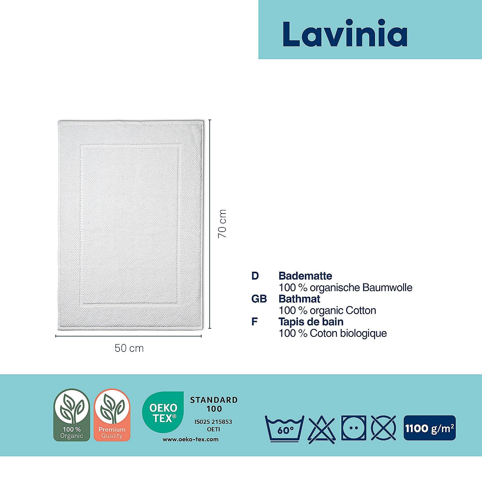 Kela BADVORLEGER LAVINIA in Farbe Weiß Kela BADVORLEGER LAVINIA in Farbe Weiß von Keck & Lang
