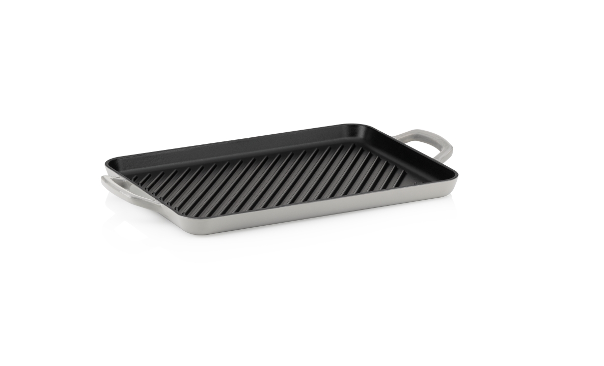 Kela Grillplatte CALIDO ca. 35x25cm in Gusseisen hellgrau Kela Grillplatte CALIDO ca. 35x25cm in Gusseisen hellgrau von Keck & Lang