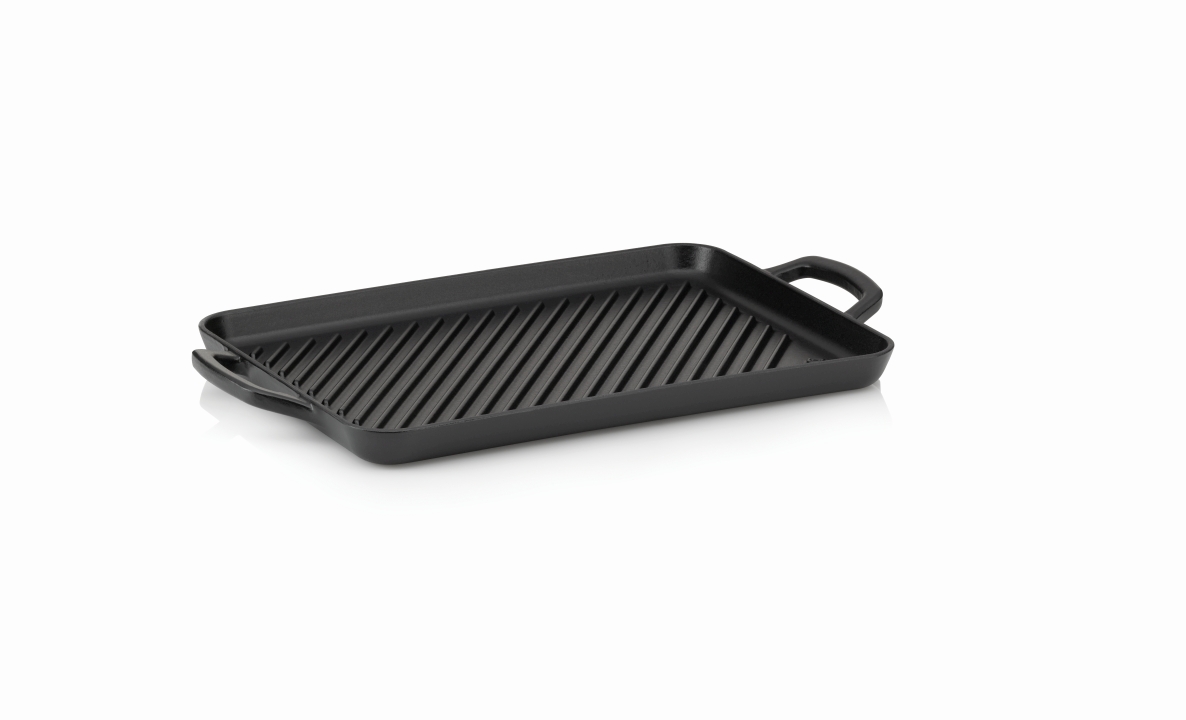 Kela Grillplatte CALIDO ca. 35x25cm in Gusseisen schwarz Kela Grillplatte CALIDO ca. 35x25cm in Gusseisen schwarz von Keck & Lang