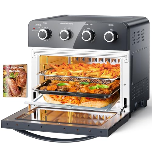 KeeGone Minibackofen mit Umluft 23L, 6 in 1 Multifunktionsofen,1700W Heißluftfritteuse,ölfreies Kochen Airfryer, 3 Schichten, Einstellbarer Heißluft-Backofen mit 100 Rezepten KeeGone Minibackofen mit Umluft 23L, 6 in 1 Multifunktionsofen,1700W Heißluftfritteuse,ölfreies Kochen Airfryer, 3 Schichten, Einstellbarer Heißluft-Backofen mit 100 Rezepten von KeeGone