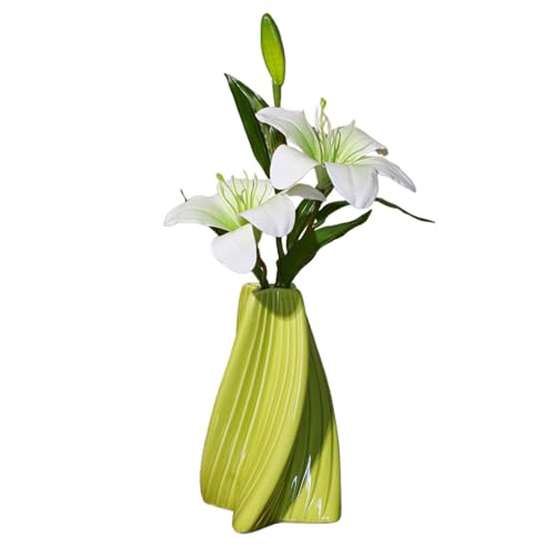 Einzigartige Keramikvase, Moderne Blumenvase, Getrocknete Vase in Obstform, Moderne Heimdekoration, Kleine Vase, Modische Tischvase, für Wohnzimmer, Schlafzimmer, Esszimmer, Einzigartige Keramikvase, Moderne Blumenvase, Getrocknete Vase in Obstform, Moderne Heimdekoration, Kleine Vase, Modische Tischvase, für Wohnzimmer, Schlafzimmer, Esszimmer, von Keebgyy