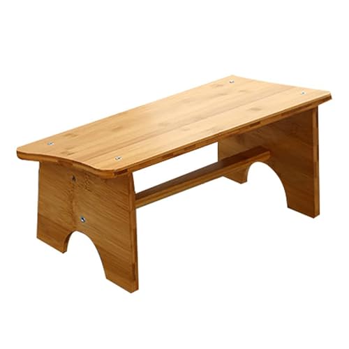 Keebgyy Fußhocker Unter Dem Schreibtisch, Fußstütze aus Holz Unter Dem Schreibtisch, rutschfeste Tritthocker aus Holz für das Büro, Ergonomischer Fußpflegehocker,(Neigungsstil) von Keebgyy