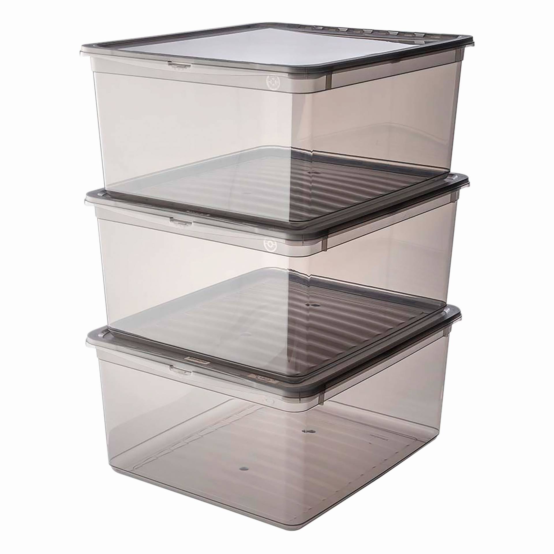 Keeeper Aufbewahrungsbox-Set 'Bea' 3-teilig mit Deckel 39 x 33,5 x 25,5 cm Keeeper Aufbewahrungsbox-Set 'Bea' 3-teilig mit Deckel 39 x 33,5 x 25,5 cm von Keeeper