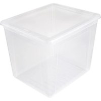 Keeeper - Aufbewahrungsboxen, Kunststoff, Naturtransparent, 39 x 33 x 32 cm von Keeeper