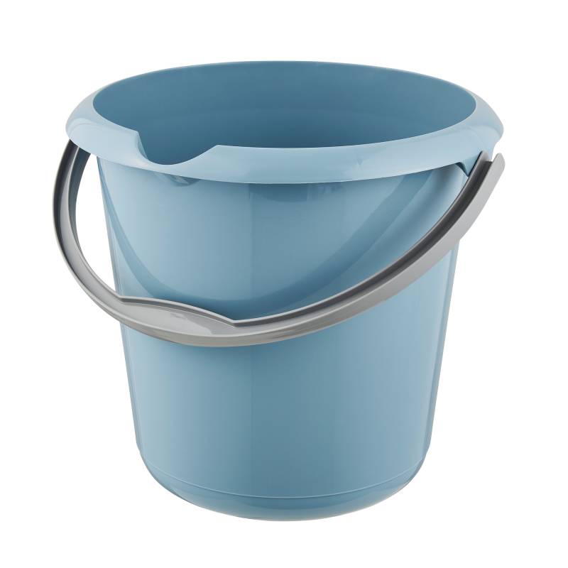 Keeeper Eimer mit Ausguss 'Mika' nordic blue Ø 30 x 28 cm 10 l von Keeeper