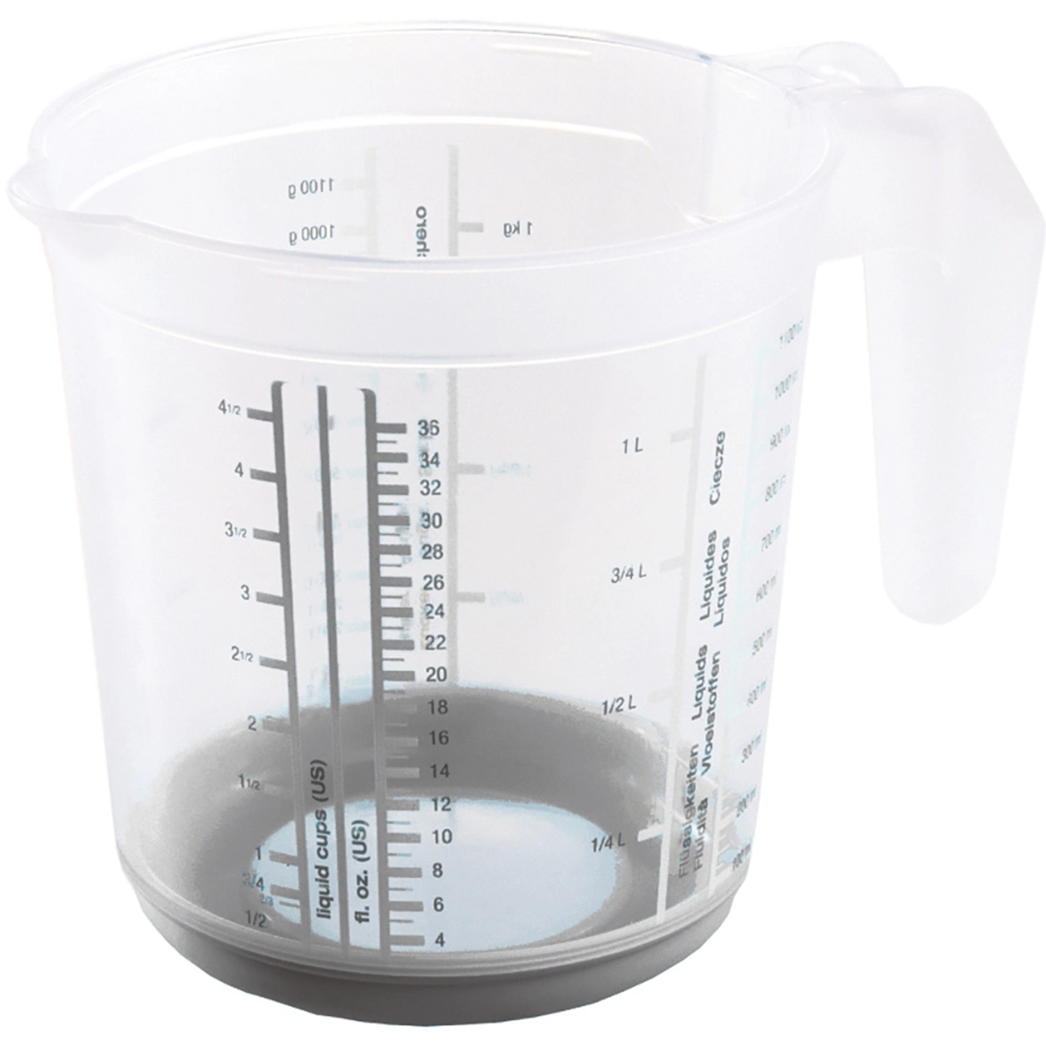 Keeeper Messkanne Massimo mit Anti-Rutsch-Funktion 1 l Nordic Grau Keeeper Messkanne Massimo mit Anti-Rutsch-Funktion 1 l Nordic Grau von Keeeper