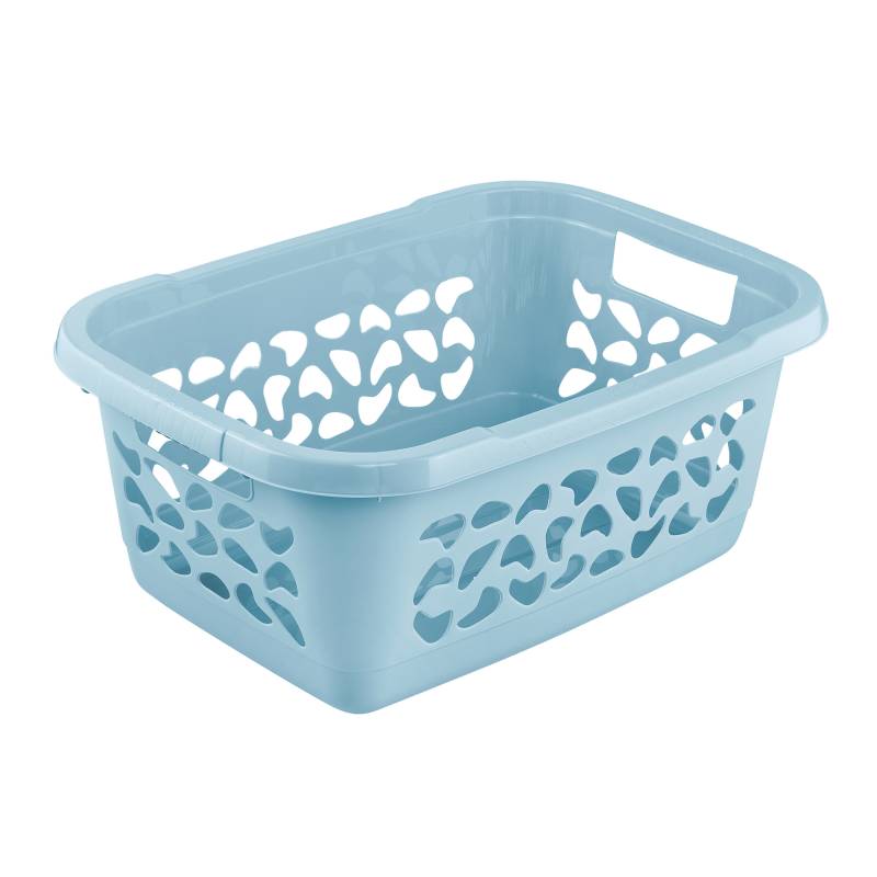 Keeeper Wäschekorb 'Jost' nordic blue 55 x 40 x 23 cm 32 l von Keeeper