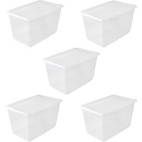 keeeper Aufbewahrungsbox "bea, 5er Set, mit Air Control-System 52L, 59 x 39 x 35 cm" Air-Control-System, stapelbar keeeper Aufbewahrungsbox "bea, 5er Set, mit Air Control-System 52L, 59 x 39 x 35 cm" Air-Control-System, stapelbar von Keeeper