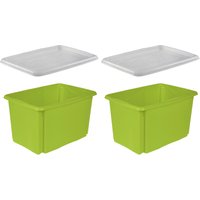 keeeper Aufbewahrungsbox "emil", (Set, 2 St.) von Keeeper