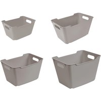 keeeper Aufbewahrungskorb "lotta" 1,8 l - 20 l, hochwertiger Kunststoff von Keeeper