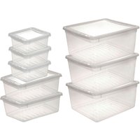 keeeper Box-Basixxset transparent B/H/L: ca. 33,5x25x39 cm keeeper Box-Basixxset transparent B/H/L: ca. 33,5x25x39 cm von Keeeper