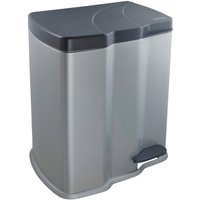 keeeper Mülleimer "gunnar", 2 Behälter, Treteimer 7 l + 15 l, mit 2 Abfallbehältern, Made in Europe von Keeeper
