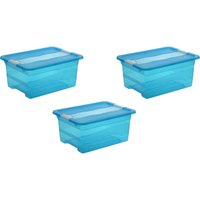 keeeper Organizer "cornelia", (Set, 3 St.), Aufbewahrungsbox, 12 L, mit Deckel, Schiebeverschluss von Keeeper