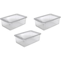 keeeper Aufbewahrungsbox "bea", (Set, 3 St.), 3 x 30 L, mit Air-Control-System von Keeeper
