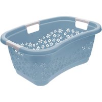 keeeper Wäschekorb blau B/H/L: ca. 45x28,5x65 cm von Keeeper