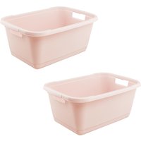 keeeper Wäschewanne "aenna, 2er Set, 65 x 44 x 28 cm, 52 l" praktische Griffe, platzsparend ineinander nestbar keeeper Wäschewanne "aenna, 2er Set, 65 x 44 x 28 cm, 52 l" praktische Griffe, platzsparend ineinander nestbar von Keeeper