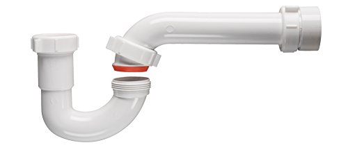 Keeney 400PVCK PVC-Rohr-Set mit Reduzierscheibe und Adapter, 3,8 x 3,8 cm, 3,8 x 3,8 cm, Weiß von Plumb Pak