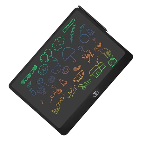 16-Zoll-LCD-Schreibblock, Doodle-Board-Zeichenblock für Outdoor-Reisen (Black) von Keenso