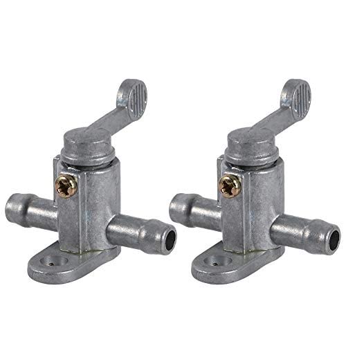 8 mm 5/16 Zoll Kraftstofftankhahn Ein/Aus Inline Ein/Aus Schalter Benzinhahn Schalter Benzin Gas Benzinhahn Benzinhahn Ventil für Motorrad Dirt Bike ATV Quad (2 Stück) von Keenso